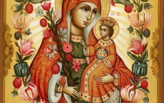Икона Божией Матери «Неувядаемый цвет»