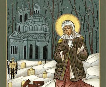 Икона Ксении Петербургской 