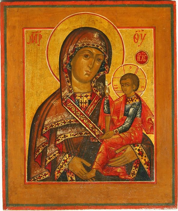 Смоленская икона Божией Матери 