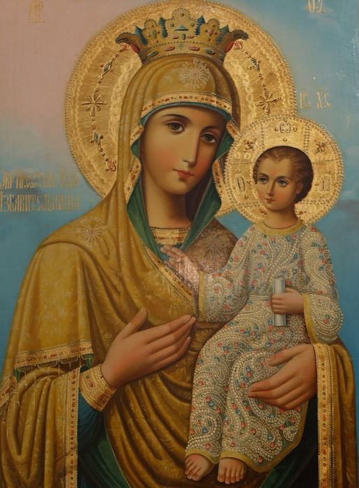 Икона «Избавительница» Икона «Избавительница»