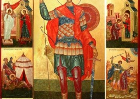 Икона Дмитрия Солунского 